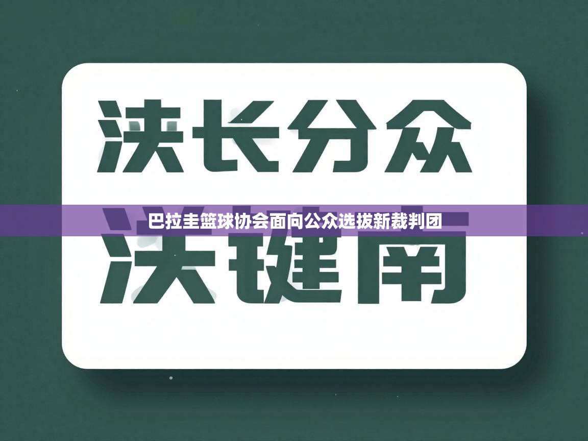 巴拉圭篮球协会面向公众选拔新裁判团  第2张