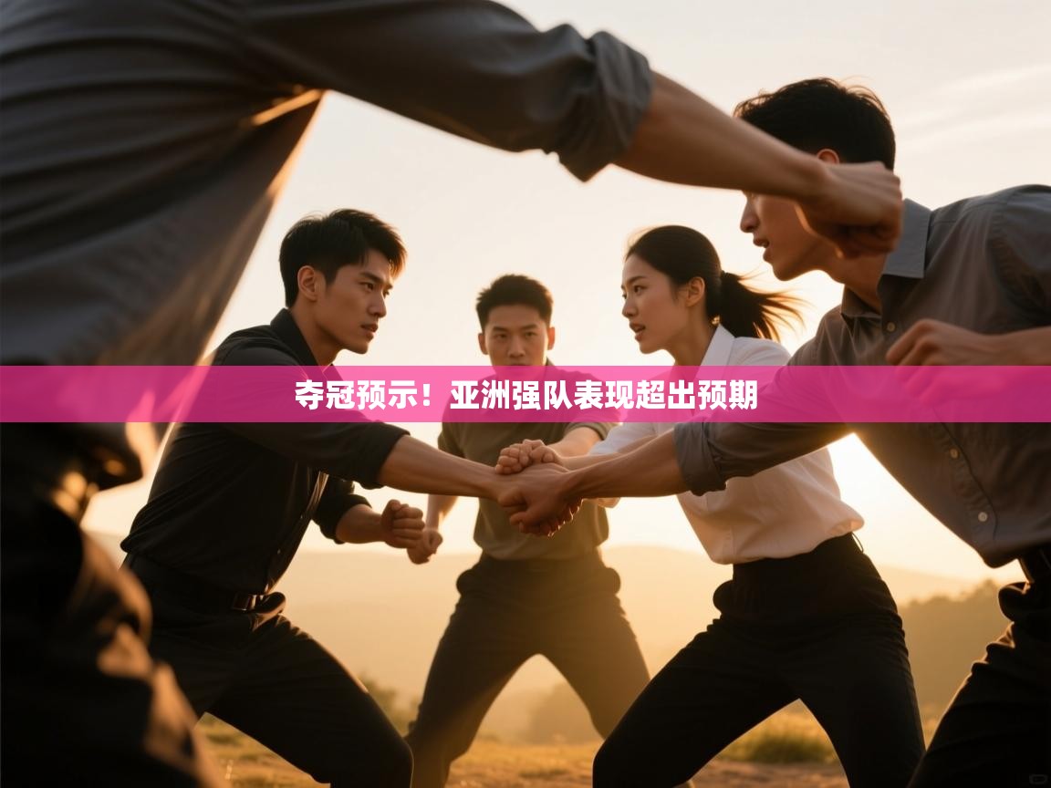 夺冠预示！亚洲强队表现超出预期